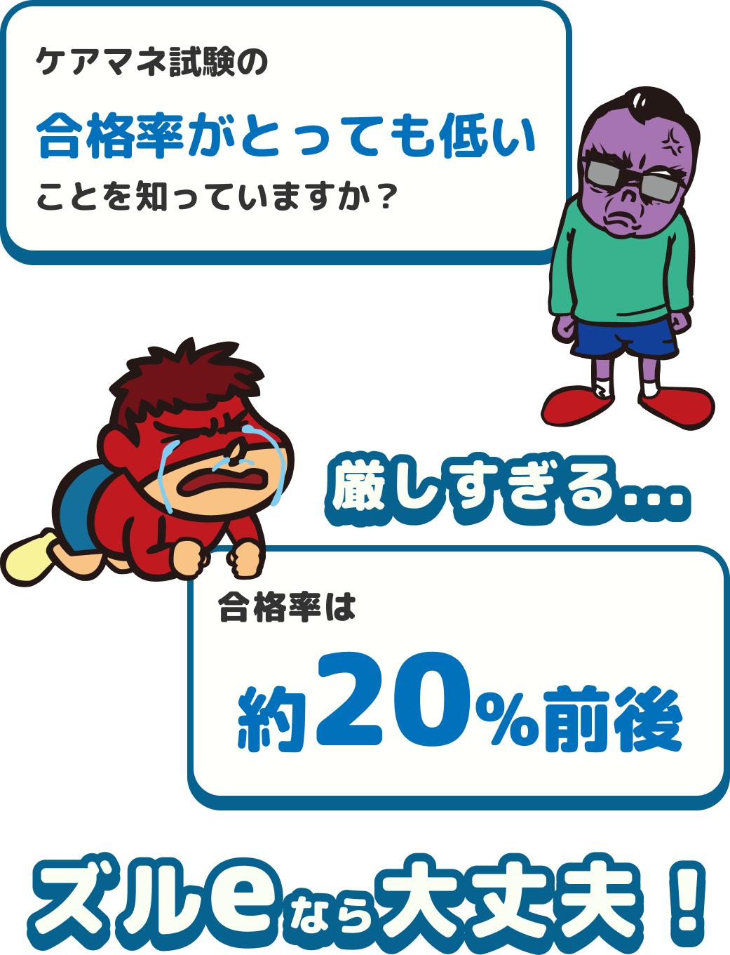 登録販売者の試験の合格率がとっても低いことを知っていますか？合格率は30%~45%